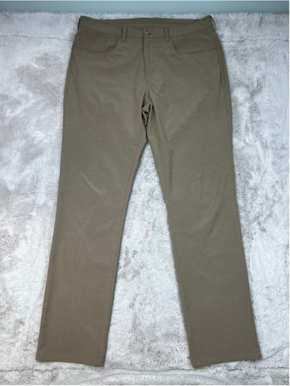Callaway Chino Pants Mens Size 34x32 Beige Golf Trousers Tan